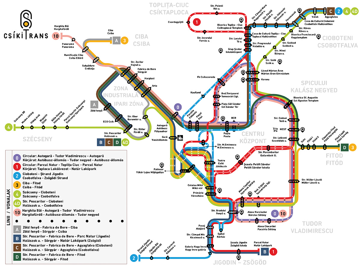 Csíkszereda, nagyvárosi ritmusban Csíkszereda, nagyvárosi ritmusban